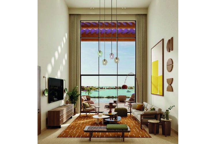 3 BR Loft with Lagoon view in North Bay